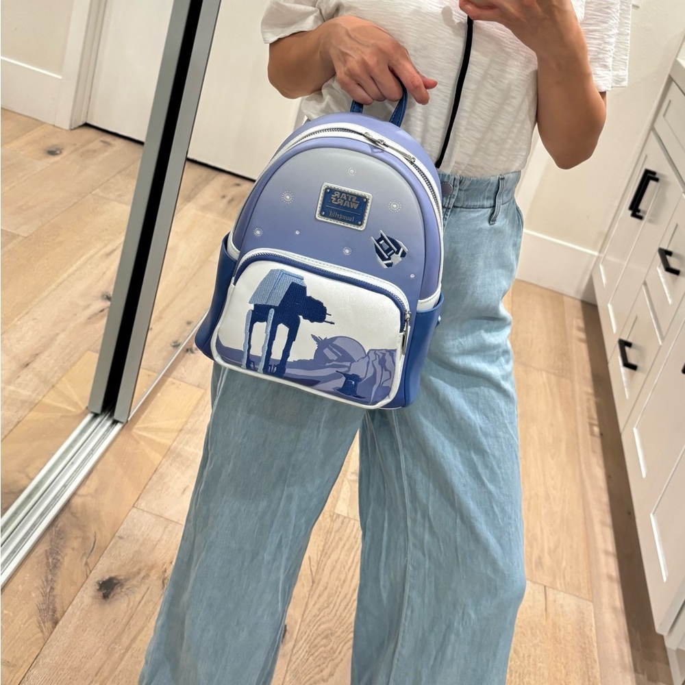 Star Wars Blue and White Backpack